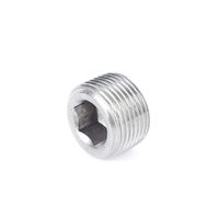 Bouchon rapide DIN906 vis à douille hexagonale en acier inoxydable bouchons de tuyau