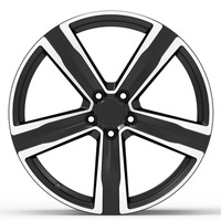 Juxin Ruida Jantes Volvo S80 S90 V60 V90 XC60 XC90 personnalisées 17-22 pouces forgé 6061 alliage d'aluminium conception à cinq rayons nouveau