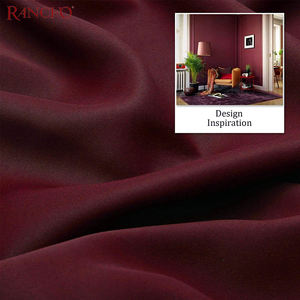 Rideaux occultants modernes en rouge bordeaux fantaisie pour chambre d'hôtel à bas <span class=keywords><strong>prix</strong></span> - Product Image 4