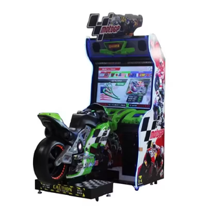 Racing Arcade <b>Machine</b> Full Motion Cockpit Metal Construction Customizable Features for <b>Amusement</b> Parks - Product Image 2