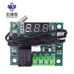 Controlador de Temperatura Digital Hongwei Micro XH-W1209, Mini Placa con Pantalla LED de 12V, Gestión Térmica - Product Image 1