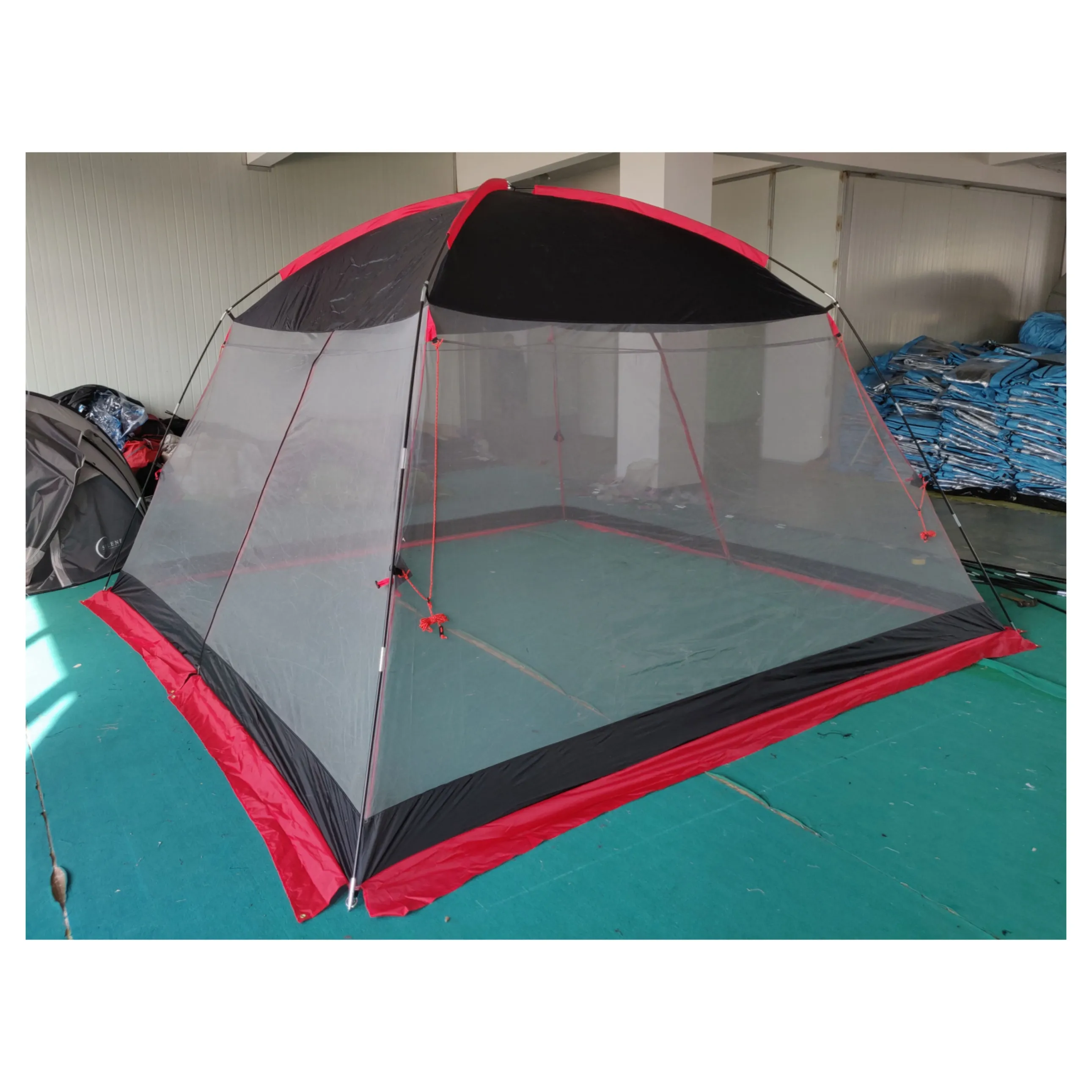 Schermo istantaneo camera da letto tenda da campeggio all'aperto tenda da parete a rete schermata Screenhouse