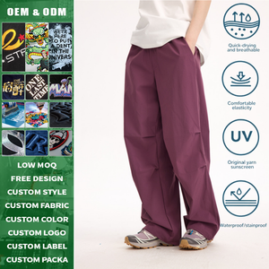 High Quality Custom Logo Lightweight Hiking Cargo Pants Quick Dry Water Resistant for Outdoor Sports - Product Image 2