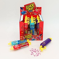 Vente en gros de sucettes liquides sucrées aux saveurs variées, sucettes acidulées, assortiment de saveurs