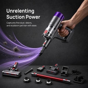 <b>Handheld</b> Cordless Dry <b>Vacuum</b> Cleaner Lightweight Bagless Brushless Motor 800W 30-60min Runtime 1.2L Dust Capacity Household - Product Image 3