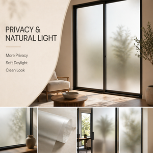 Vinilos Decorativos Personalizados para Ventanas, Diseño Esmerilado, <span class=keywords><strong>Vinilo</strong></span> Adhesivo para Privacidad con Letras para Sala de Reuniones, para Puertas de Vidrio - Product Image 3