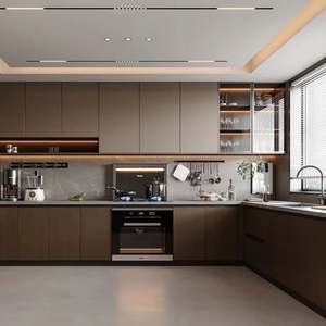 Muebles de Cocina Modernos, Sencillos, Resistentes al Agua y Ecológicos, Diseño de Última Generación, Venta Directa de Fábrica - Product Image 1