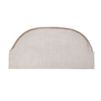 Base de fermeture frontale en dentelle filetée 13x4 pouces pour la confection de perruques