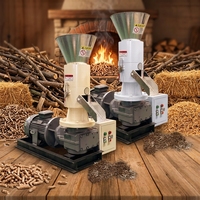 Nouvelle machine complète de fabrication de granulés de sciure de bois avec une capacité de 600-800 kg/heure, moulin à granulés de sciure de bois biomasse, moteur 55 kW, 380V