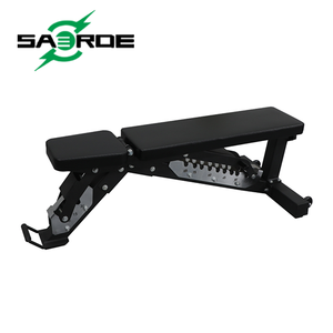 Professional SAERDE Adjustable Foldable Heavy Duty <b>Bench</b> for Dumbbell Flat Decline Incline <b>Bench</b> Press and Preacher <b>Pad</b> - Product Image 4