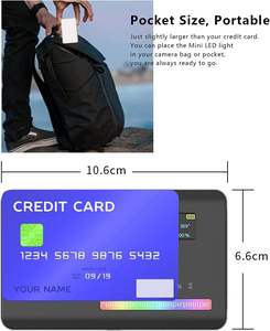 <span class=keywords><strong>Ulanzi</strong></span> <span class=keywords><strong>VL120</strong></span>แสงวิดีโอ <span class=keywords><strong>RGB</strong></span> แบบพกพากล้อง <span class=keywords><strong>RGB</strong></span> แผงไฟ LED DSLR ถ่ายภาพแสงสำหรับ YouTube TikTok - Product Image 3