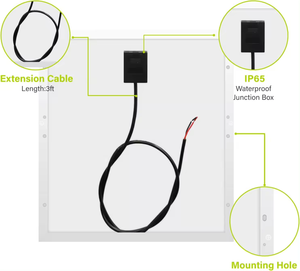 OEM Mini năng lượng mặt trời nhỏ Bảng điều khiển 12V 18V 5W 10W 20W 50W 80W 100W tùy chỉnh Monocrystalline tấm pin mặt trời cho nhà - Product Image 5