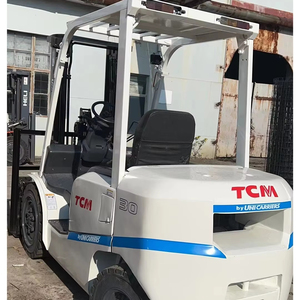 Chariot élévateur diesel d'occasion de haute qualité TCM FD25T3 3 tonnes en bon état avec moteur à courant alternatif, diverses industries, prix bas - Product Image 1