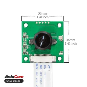 Câmera Arducam Ultra Grande Angular Fisheye 5MP com Sensor OV5647 e Montagem M12 para <span class=keywords><strong>Raspberry</strong></span> <span class=keywords><strong>Pi</strong></span> OS, Visão de Evitação de Obstáculos para Robôs e Aeronaves - Product Image 4