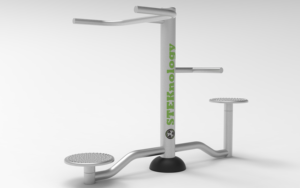 Bon équipement sportif extérieur de forme physique d'acier inoxydable - Product Image 6