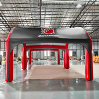 Tente gonflable géante personnalisée pour publicité, événements, stands de concession, promotion en salon professionnel, tente gonflable hermétique