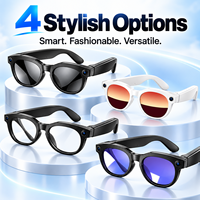 Lunettes Intelligentes IA avec Caméra 8MP, Photos 32MP, Appel Vidéo 1080P, Transfert WiFi, Activation Vocale, Traduction 10 Langues, IP66, Recharge Magnétique