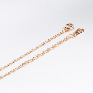 Collar con colgante de candado en oro rosa con característica china Fu y campanas para la buena fortuna, regalo para uso diario - Product Image 3