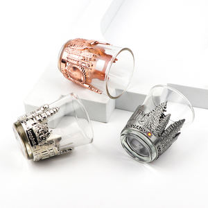 卸売パーソナライズロゴ観光土産ショットグラス金属カスタムショットグラス - Product Image 5