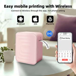 Portable 203dpi Thermal Transfer Barcode Label Printer Mini Hand-Held Design for 15mm Warehouse School Office Use Stock <strong>Solution</strong> - Product Image 6