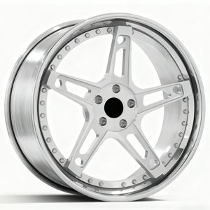 Cerchi in Lega Forgiati Bku <span class=keywords><strong>2</strong></span> Pezzi 6x139.7 per Cadillac Escalade V Cybertruck Tahoe Hummer Ev Personalizzati Neri 24 Pollici a Profilo Ribassato - Product Image 6