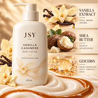 Lotion corporelle au vanille et au cachemire, marque privée, avec beurre de karité et glycérine, parfum chaud et riche, soin hydratant profond 473 mL