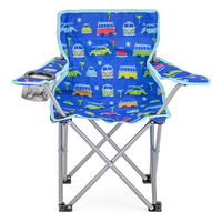 Chaise de plage ultralégère pour enfants Chaise de camping pliable en acier Oxford Chaise de plage de camping pliable amovible pour l'extérieur