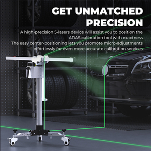 Système de calibrage mobile Topdon Professional Phoenix ADAS pliable haute précision pour plus de 200 marques de véhicules, garantie 1 an - Product Image 4