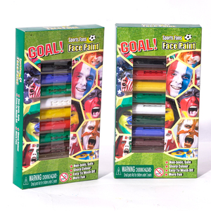 Crayons <span class=keywords><strong>de</strong></span> peinture soluble dans l'eau OEM/ODM pour les fans <span class=keywords><strong>de</strong></span> sport, non toxiques et parfaits pour les jours <span class=keywords><strong>de</strong></span> match. - Product Image 1