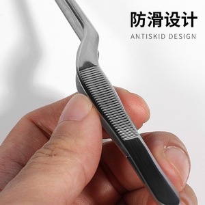 Stainless Steel Ear Cleaning Tweezers 13.5cm Gun Clip Silver Rose Gold Ultra Fine <b>Pointed</b> For Ear Wax Removal - Product Image 2