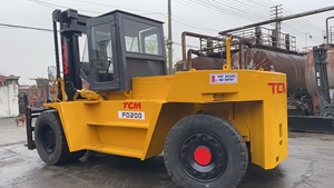 High Efficiency TCM FD200 20 Ton <b>Used</b> Forklift Easy Operation for Long Term Work - Product Image 3