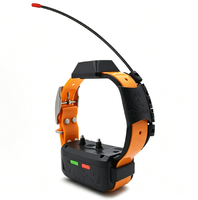 Collier de suivi GPS pour chien ESEEK prêt pour le terrain : Boucle de charge double usage (18650) + Communication microphone/haut-parleur (collier uniquement)