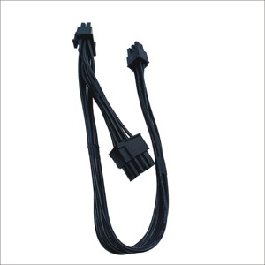 Card đồ họa GPU <span class=keywords><strong>6</strong></span> <span class=keywords><strong>pin</strong></span> để kép <span class=keywords><strong>8</strong></span> <span class=keywords><strong>pin</strong></span> 18AWG PCI Express cáp mở rộng nhà sản xuất - Product Image 2