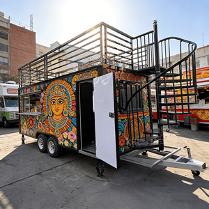 Bar à café mobile moderne en conteneur et boutique de vente pour centres commerciaux et restaurants - Product Image 5