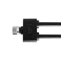 Connecteur femelle Wanjie M8, 2 câbles, type moulé droit, codage A/B, 3 broches, 4 broches, 5 broches, IP67, PVC/PUR, câble d'automatisation industrielle