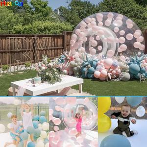 Dôme en cristal clair Transparent PVC tente à bulles gonflable géant amusant <span class=keywords><strong>ballon</strong></span> maison enfants fêtes mariages publicité gonflables - Product Image 6