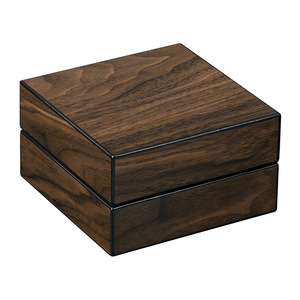 Boîte à Cigares Pliante Rectangulaire de Luxe en Bois Finition Piano, Cendrier Portable en Acier Inoxydable – En Stock - Product Image 4