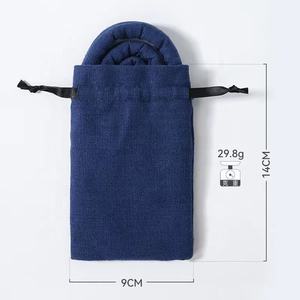 Nouveauté Bandeau bohème en tissu pour queue de cheval pliable et coloré avec sac de rangement - Product Image 5