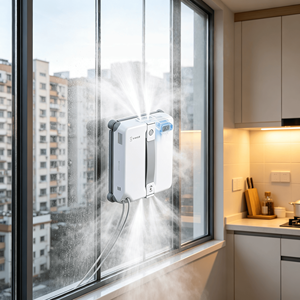 Versatile ECOVACS WINBOT MINI2 Robot Window Cleaner 5 Smart Modes, Quiet Operation, Suitable for Windows, <b>Mirrors</b> & Glass <b>Doors</b>. - Product Image 1