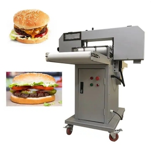 Commercial Electric High-Speed Burger Bun Cutter Stainless Steel Non-<b>Stick</b> Coating for Bakery Use Flour <b>Milk</b> Dough Balls Making - Product Image 1