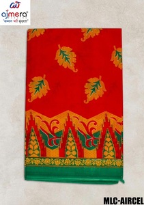 Premium Reasonable Ajmera Fashion Women's Suti Cotton <b>Sarees</b>-Stylish Elegant Comfortable Quick Dry Sun Protection for Festive - Product Image 2