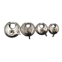Cadenas à disque en acier inoxydable 1.5 de 70mm d'épaisseur 201mm avec serrure à cylindre en laiton spécial et bon marché