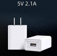 Chargeur mural USB universel pour téléphone 5V/2A USB-A 2A 1A, adaptateur 10W 5W avec prise US
