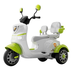 Children Electric Motorcycle Tricycle Rechargeable Double Seat <b>Remote</b> <b>Control</b> <b>Toy</b> For 1-6 Years Old Kids - Product Image 5