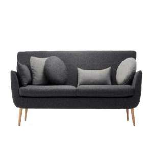 सरल डिजाइन आरामदायक तीन व्यक्ति सीट सोफा फैब्रिक कवर मनोरंजन क्षेत्र छात्रावास के लिए मनोरंजन क्षेत्र रिसेप्शन सोफा - Product Image 4