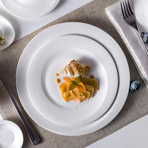 <span class=keywords><strong>Vaisselle</strong></span> de table <span class=keywords><strong>italienne</strong></span> en céramique, <span class=keywords><strong>vaisselle</strong></span> de mariage, de fête, blanche <span class=keywords><strong>traditionnelle</strong></span>, Logo personnalisé, Restaurant - Product Image 3