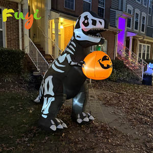 Tarántula de araña inflable Halloween decoración al aire libre de miedo ojos rojos inflables modelo de araña viuda negra - Product Image 6