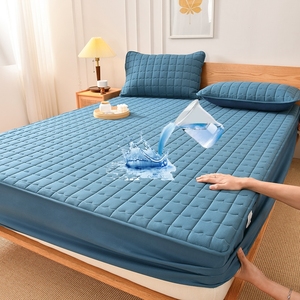 Protège-matelas imperméable Keduoduo pour la <span class=keywords><strong>maison</strong></span>, drap-housse 100 % polyester 500 fils, taille personnalisable, vente en gros - Product Image 2