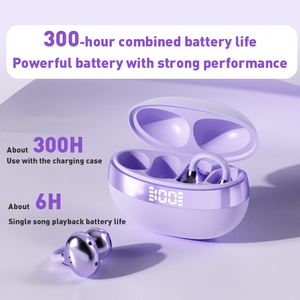 Écouteurs sans fil sportifs STARSKY YU7, nouvelle version BT6.0, réduction de bruit ENC, casque musical étanche, écouteurs OWS à clip d'oreille, écouteurs TWS - Product Image 2