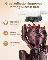 Filamen PLA Silk Candy 1.75mm Perubahan Warna Cepat Lapisan Kilap Gradasi Pelangi Bahan Cetak 3D 1KG untuk Kebanyakan Printer FDM